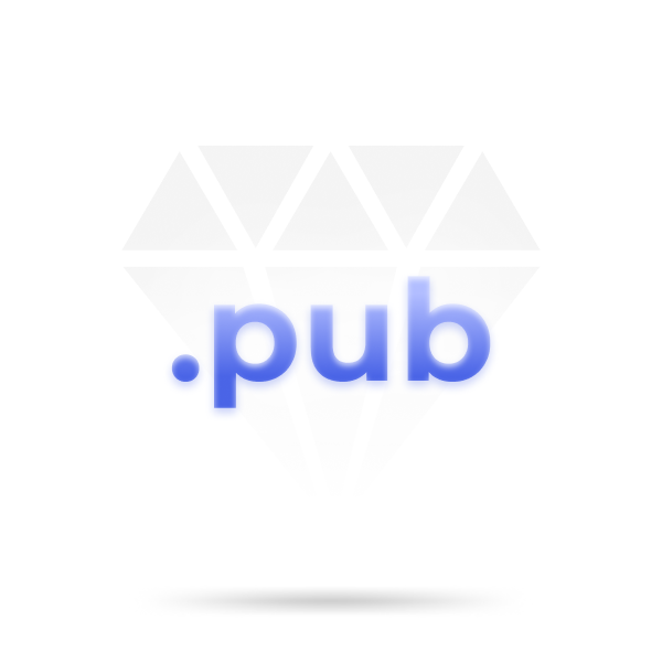 خرید دامنه .pub