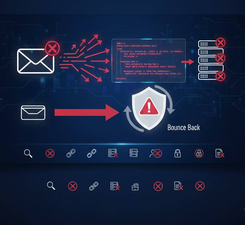 راهنمای کامل کدهای خطای SMTP و دلایل بازگشت ایمیل