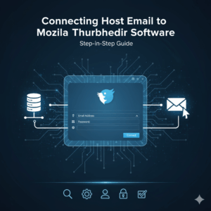 اتصال ایمیل هاست به نرم افزار Mozilla Thunderbird
