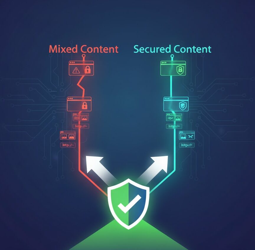 چگونه هشدار Mixed Content را در سایت خود حذف کنیم؟ آموزش گام به گام